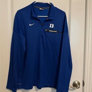 Nike Men's Duke Quarter-Zip Pullover